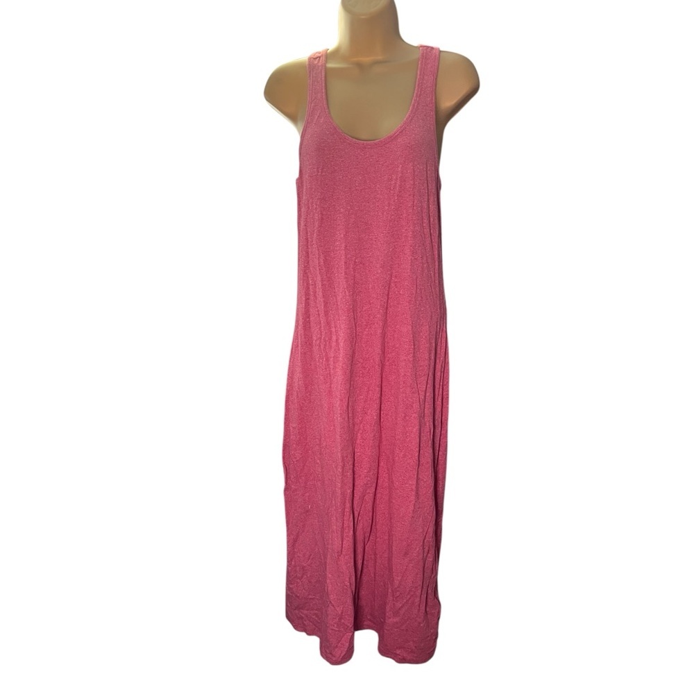 Levi’s Casual Sleeveless Midi Dress Light Carmine Pink Small